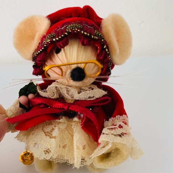 1990 Kurt Adler Mouse Ornament - Picture 1 of 9
